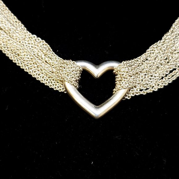 Tiffany & Co. Open Heart Mesh Toggle Bracelet - Picture 2 of 3